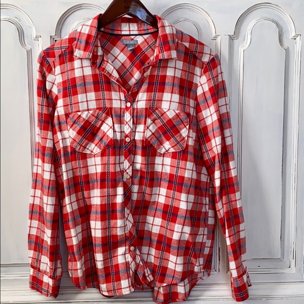 🤠 Aerie Flannel. Size M. Worn Once